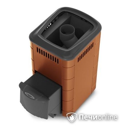 Дровяная банная печь TMF Тунгуска 2017 Carbon ДА терракота в Белгороде